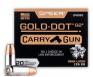 Speer Ammo Gold Dot Carry Gun 9mm Luger 135 gr G2 20 Bx/ 10 Cs - 24260