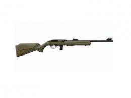 Rossi RS22 .22 LR 10+1 18" OD Green Monte Carlo Stock Matte Black Right Hand - RS22L1811OD Rossi RS22 .22 LR 10+1 18" OD Green Monte Carlo Stock Matte Black Right Hand - RS22L1811OD