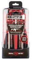Real Avid/Revo Accu-Punch Pin Punch Set Red Steel Rifle AR-15 Rubber Handle - AVHPSAR