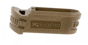 Springfield Armory XD-S Mid-Size Mag Sleeve 9mm Luger Flat Dark Earth Polymer for Backstrap 2 - XDS5902MFDE