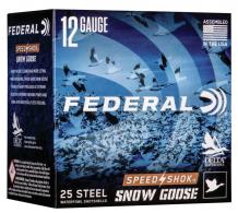 Federal Speed-Shok Snow Goose 12 Gauge 3" 1 1/4 oz BB Shot 25 Bx/ 10 Cs - WF142SGBB Federal Speed-Shok Snow Goose 12 Gauge 3" 1 1/4 oz BB Shot 25 Bx/ 10 Cs - WF142SGBB