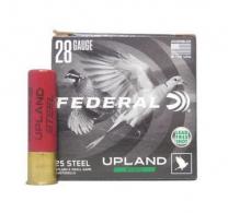 Federal Upland Steel 28 Gauge 2.75" 5/8 oz 6 Round 25 Bx/ 10 Cs - USH286 Federal Upland Steel 28 Gauge 2.75" 5/8 oz 6 Round 25 Bx/ 10 Cs - USH286