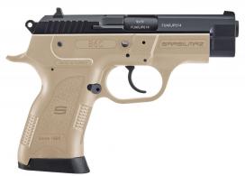 SAR USA B6C Compact Flat Dark Earth/Black 9mm Pistol - B6C9FD SAR USA B6C Compact Flat Dark Earth/Black 9mm Pistol - B6C9FD