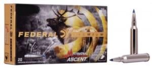 Federal Premium 6.5 PRC 130 gr Terminal Ascent 20 round box - P65PRCTA1