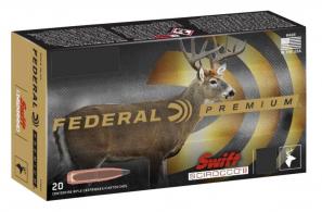 Federal Premium 270 Win 130 gr Swift Scirocco II 20 Bx/ 10 Cs - P270SS1 Federal Premium 270 Win 130 gr Swift Scirocco II 20 Bx/ 10 Cs - P270SS1