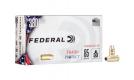 Federal Train + Protect 380 ACP 85 gr Jacketed Hollow Point (JHP) 50 Bx/ 10 Cs - TP380VHP1