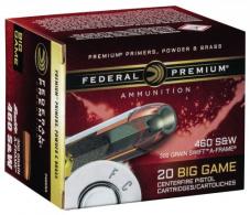 Federal Premium 460 S&W Mag 300 gr Swift A-Frame (SWFR) 20 Bx/ 10 Cs - P460SA