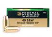 Federal BallistiClean RHT Lead Free Frangible 40 S&W Ammo 50 Round Box - BC40CT1