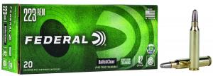 Federal BallistiClean Lead Free Frangible 223 Remington Ammo 42 gr 20 Round Box - BC223NT5 Federal BallistiClean Lead Free Frangible 223 Remington Ammo 42 gr 20 Round Box - BC223NT5