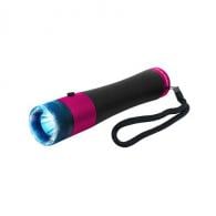 Guard Dog Ivy with Stun Gun 200 Lumens Cree LED Aluminum Black w/Pink Accents - SGDI200HVPR