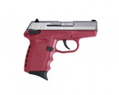 SCCY CPX-1 RD Crimson/Stainless 9mm Pistol - CPX-1TTCRRD