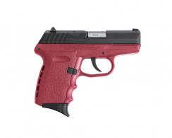 SCCY CPX-2 RD Crimson/Black 9mm Pistol - CPX2CBCRRDE