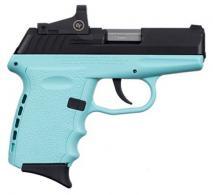 SCCY CPX-2 RD Sky Blue/Black 9mm Pistol - CPX2CBSBRD