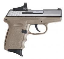 SCCY CPX-2 RD Flat Dark Earth/ Stainless 9mm Pistol - CPX2TTDERD