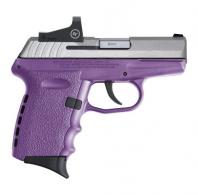 SCCY CPX-2 RD Purple/Stainless 9mm Pistol - CPX2TTPURD