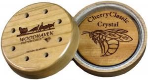 WOODHAVEN CUSTOM CALLS Cherry Classic Crystal Friction Call Turkey Yelps, Clucks