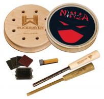 WOODHAVEN CUSTOM CALLS Red Ninja Friction Call Turkey Yelps, Purrs, Clucks, Cutts