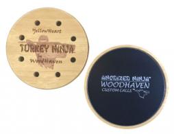 WOODHAVEN CUSTOM CALLS Anodized Ninja Friction Call Turkey Yelps, Clucks - WH086 WOODHAVEN CUSTOM CALLS Anodized Ninja Friction Call Turkey Yelps, Clucks - WH086