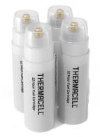 Thermacell C4 Repellent Refill White Effective 15 ft Odorless Scent Fuel Cartridge Repels Mosquito Effective Up to 48 hrs 4 Per  - 415