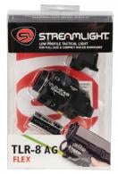 Streamlight TLR-8 A with Green Laser Clear LED 500 Lumens CR123A Lithium Battery Black Aluminum High/Low Switch - 69434 Streamlight TLR-8 A with Green Laser Clear LED 500 Lumens CR123A Lithium Battery Black Aluminum High/Low Switch - 69434