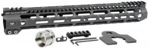 Midwest Industries Ultralight AR-15 Black Hardcoat Anodized Aluminum/Polymer 14" Picatinny/M-LOK - MIULW14