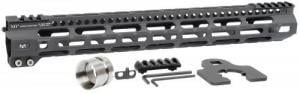 Midwest Industries Ultralight AR-15 Black Hardcoat Anodized Aluminum/Polymer 15" Picatinny/M-LOK - MIULW15