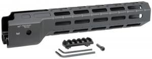 Midwest Industries Combat Ruger PC9 M-Lok Handguard Black Hardcoat Anodized 6061-T6 Aluminum 12"