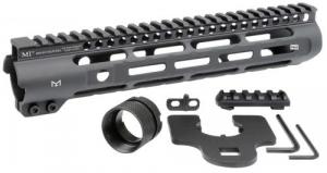 Midwest Industries Slimline AR-15 Black Hardcoat Anodized Aluminum/Polymer 10.50" Picatinny/M-LOK - MISLH105