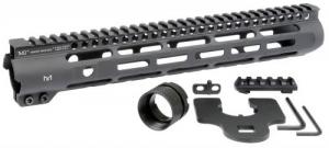 Midwest Industries Slimline AR-15 Black Hardcoat Anodized Aluminum/Polymer 12.625" Picatinny/M-LOK - MISLH12625