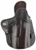 1791 Gunleather PDH-2 Signature Brown Leather OWB For Glock 17/S&W Shield/Sprgfld XD9 Right Hand - ORPDH21SBRR 1791 Gunleather PDH-2 Signature Brown Leather OWB For Glock 17/S&W Shield/Sprgfld XD9 Right Hand - ORPDH21SBRR
