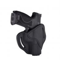 1791 Gunleather BH2.1 Black Leather OWB For Glock 17/S&W Shield/Sprgfld XD9 Right Hand - ORBH21SBLR