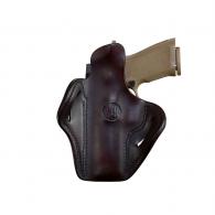 1791 Gunleather BH2.4 Signature Brown Leather OWB Sig P320/Sprgfld XD-M/Walther PPQ Right Hand - ORBH24SBRR