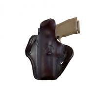 1791 Gunleather BH2.4 Signature Brown Leather OWB Sig P320/Sprgfld XD-M/Walther PPQ Right Hand - ORBH24SBRR