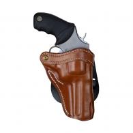 1791 Gunleather R2 Classic Brown Leather OWB Ruger GP100 Right Hand - PDHR2CBRR