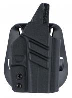 1791 Gunleather TACPDHOWB43BLKR TAC-PDH Black Kydex OWB For Glock 43, 43x Right Hand - TACPDHOWBGLOCK43BLKR