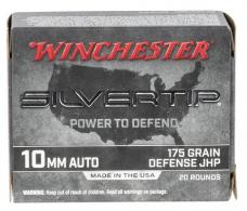 Main product image for Winchester Ammo Super-X 10mm Auto 175 gr Silvertip Jacket Hollow Point 20 Bx/10 Cs