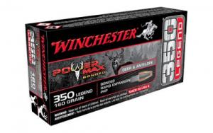 Winchester Power Max Bonded Ammo 350 Legend 160 gr Bonded Rapid Expansion PHP 20rd box - X3501BP Winchester Power Max Bonded Ammo 350 Legend 160 gr Bonded Rapid Expansion PHP 20rd box - X3501BP