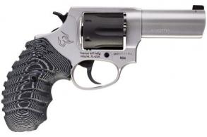 Taurus Defender 856 .38 Special 3" Stainless W/ Black Accents & Black/Gray VZ Grips - 285635NSVZ Taurus Defender 856 .38 Special 3" Stainless W/ Black Accents & Black/Gray VZ Grips - 285635NSVZ