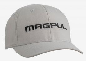 Magpul Wordmark Stretch Fit Hat Gray S/M - MAG1103-020