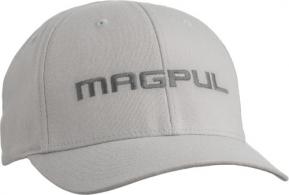 Magpul MAG1103-020 Wordmark Stretch Fit Gray Adjustable Snapback L/XL Fitted - 950