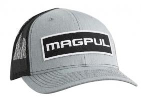 Magpul MAG1104-032 Wordmark Patch Trucker Hat Heather Gray/Black Adjustable Snapback OSFA Structured - 950 Magpul MAG1104-032 Wordmark Patch Trucker Hat Heather Gray/Black Adjustable Snapback OSFA Structured - 950
