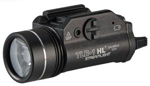 Streamlight TLR-1 HL Weapon Light with Dual Remote Kit White 1000 Lumens CR123A Lithium Battery Black Aluminum - 69889 Streamlight TLR-1 HL Weapon Light with Dual Remote Kit White 1000 Lumens CR123A Lithium Battery Black Aluminum - 69889