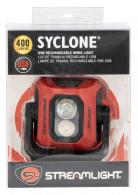Streamlight Syclone Worklight 400/200/100 Lumens 300/150/75 Lumens LED Thermoplastic Black/Red magnetic base - 61510