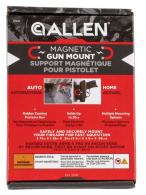 Allen Magnetic Handgun Mount Handgun,Rifle,Shotgun Black Rubber