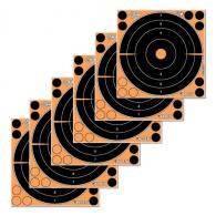 Allen EZ Aim Splash Self-Adhesive Paper 8" x 8" Bullseye Black/Orange 30 Per Pack - 15221 Allen EZ Aim Splash Self-Adhesive Paper 8" x 8" Bullseye Black/Orange 30 Per Pack - 15221