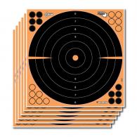 Allen EZ Aim Splash Self-Adhesive Paper 16" x 16" Bullseye Black/Orange 5 Pack - 15227 Allen EZ Aim Splash Self-Adhesive Paper 16" x 16" Bullseye Black/Orange 5 Pack - 15227