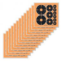 Allen EZ Aim Splash Self-Adhesive Paper 6" x 6" Bullseye Black/Orange 12 Per Pack - 15255 Allen EZ Aim Splash Self-Adhesive Paper 6" x 6" Bullseye Black/Orange 12 Per Pack - 15255