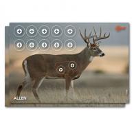 Allen EZ Aim Four Color Paper 23" x 35" Whitetail Deer 2 Per Pack - 15286 Allen EZ Aim Four Color Paper 23" x 35" Whitetail Deer 2 Per Pack - 15286