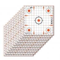 Allen EZ Aim Paper 12" x 12" Sight-In Grid White/Orange 12 Per Pack - 15333 Allen EZ Aim Paper 12" x 12" Sight-In Grid White/Orange 12 Per Pack - 15333