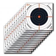 Allen EZ Aim Paper 12" x 12" Bullseye Black/Orange/White 12 Per Pack - 15334 Allen EZ Aim Paper 12" x 12" Bullseye Black/Orange/White 12 Per Pack - 15334